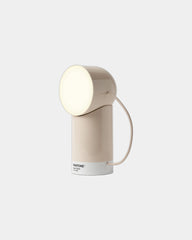 Lampa LED przenośna Lexon Orbe Light z nadrukiem - Piaskowy beż