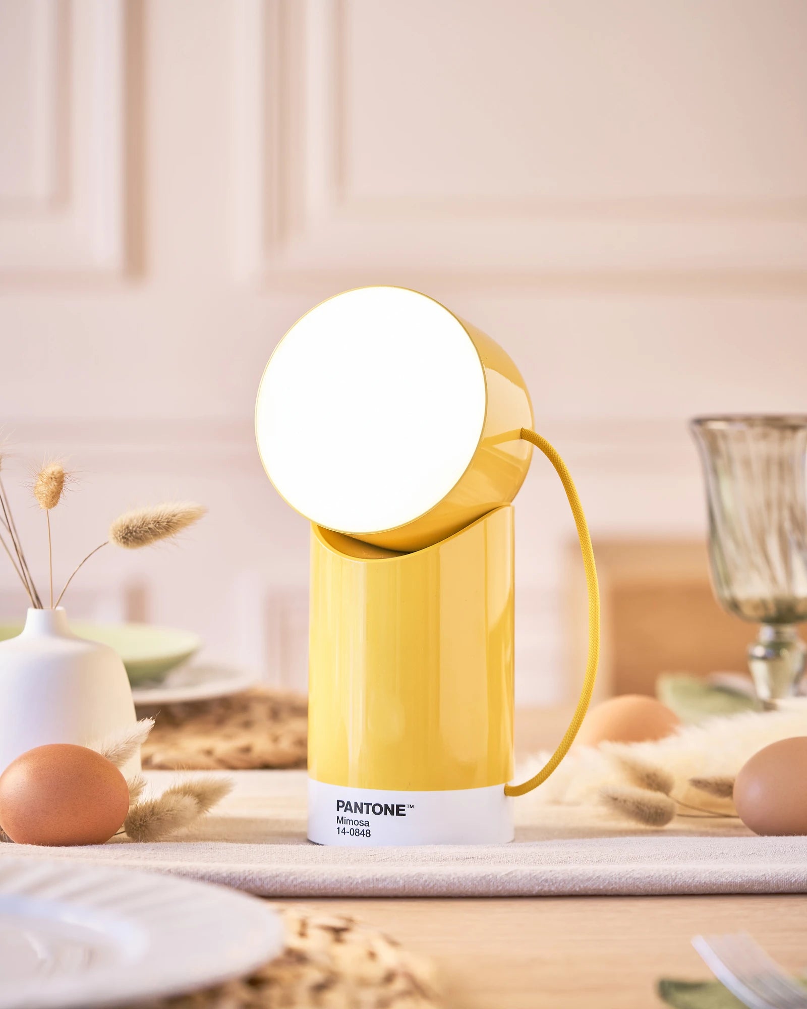 Lampa LED przenośna Lexon Orbe Light z nadrukiem - 28