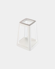 Dyfuzor zapachów Lexon Lantern ze skóry syntetycznej z nadrukiem - Biały