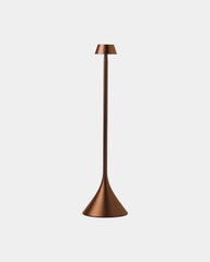 Lampe de table aluminium Lexon Steli Dome à personnaliser - Bronze