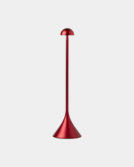 Lampe de table aluminium Lexon Steli Dome à personnaliser - Dark Red