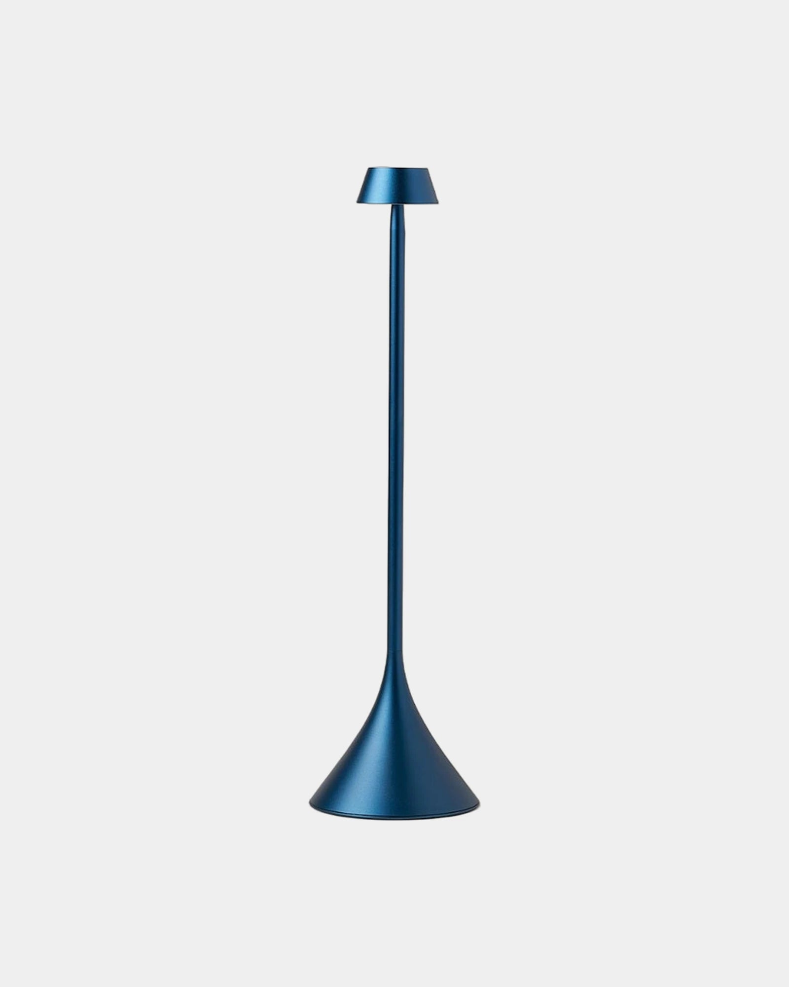 Lampe de table aluminium Lexon Steli Dome à personnaliser - Dark Blue