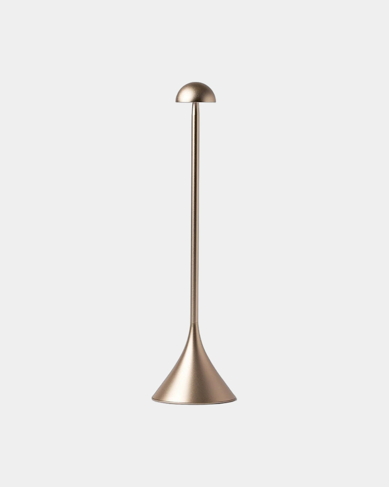 Lampe de table aluminium Lexon Steli Dome à personnaliser - Soft Gold