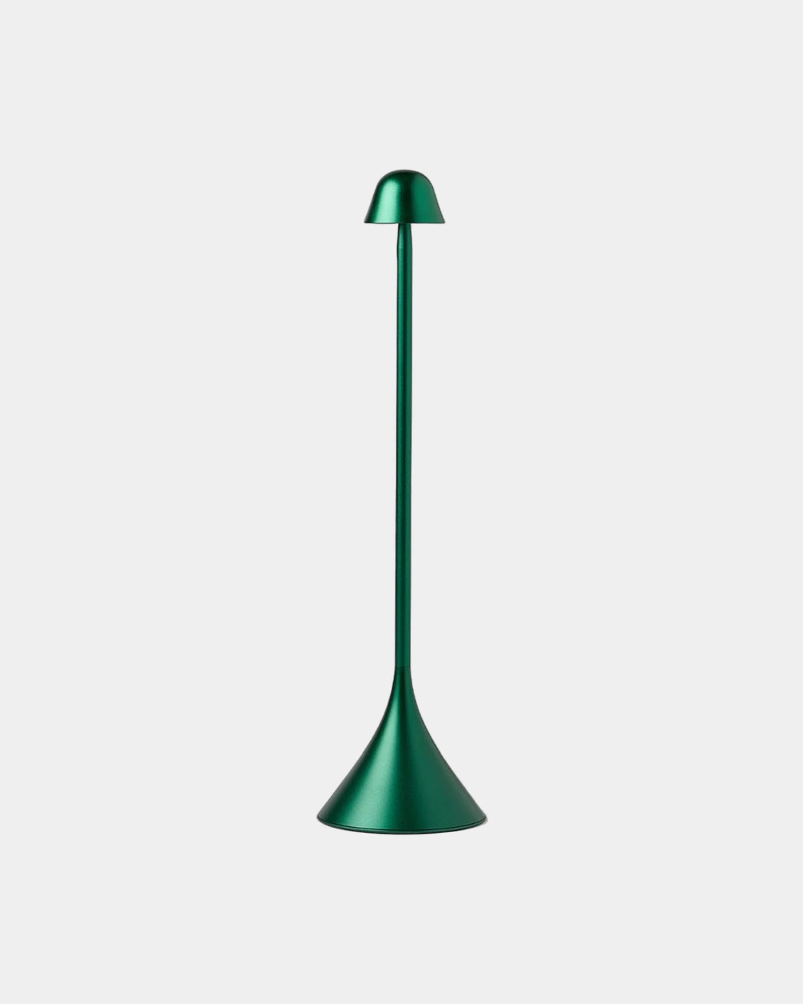 Lampe de table aluminium Lexon Steli Dome à personnaliser - Dark Green
