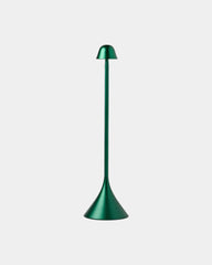 Lampe de table aluminium Lexon Steli Dome à personnaliser - Dark Green