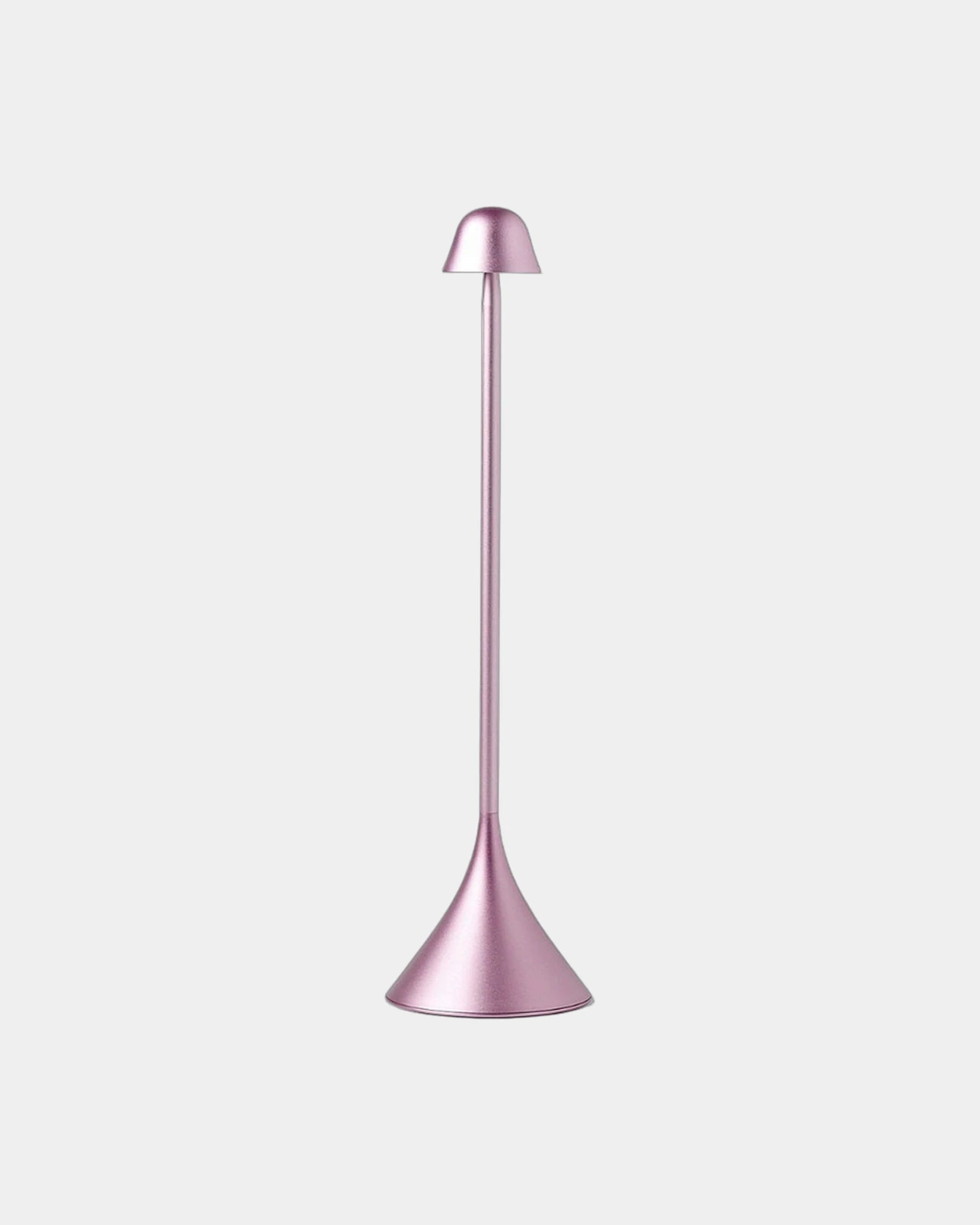 Lampe de table aluminium Lexon Steli Dome à personnaliser - Light Pink