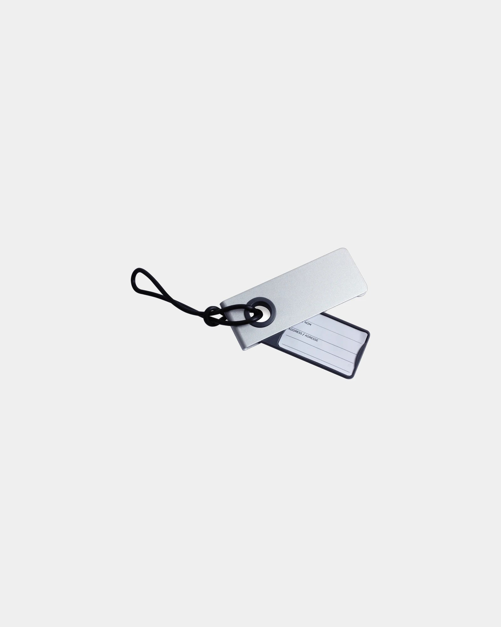 Zawieszka na bagaż aluminiowa Lexon Neo Luggage Tag z nadrukiem - 2