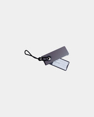 Zawieszka na bagaż aluminiowa Lexon Neo Luggage Tag z nadrukiem - Grafitowy