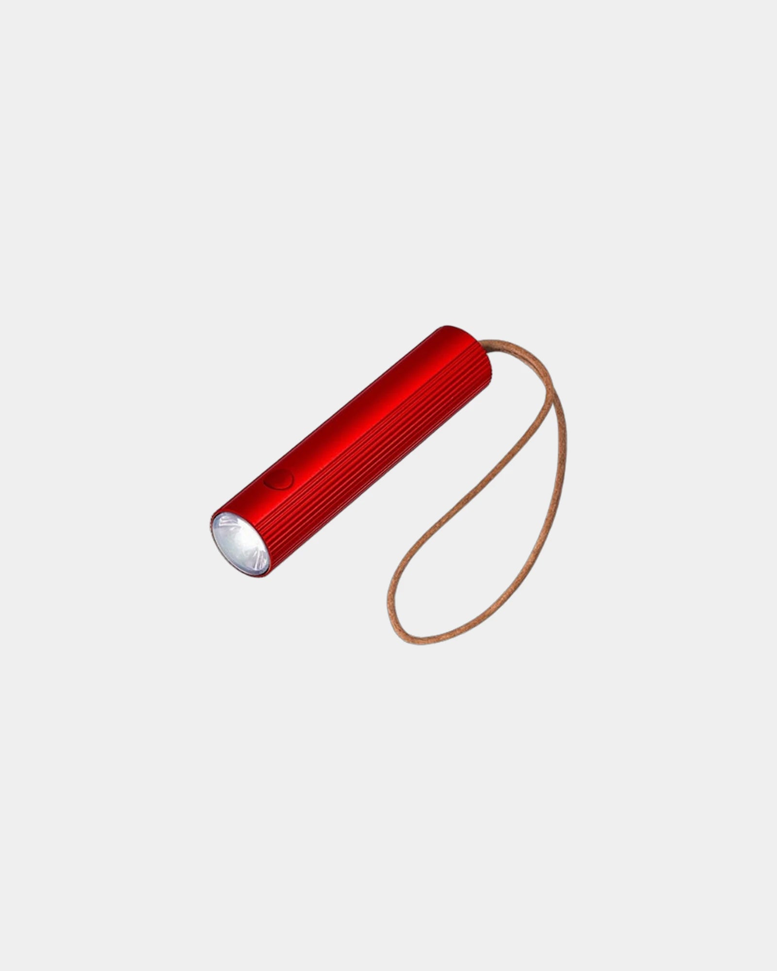 Lampka LED aluminiowa Lexon Fine Bag Light 2 z nadrukiem - Czerwony