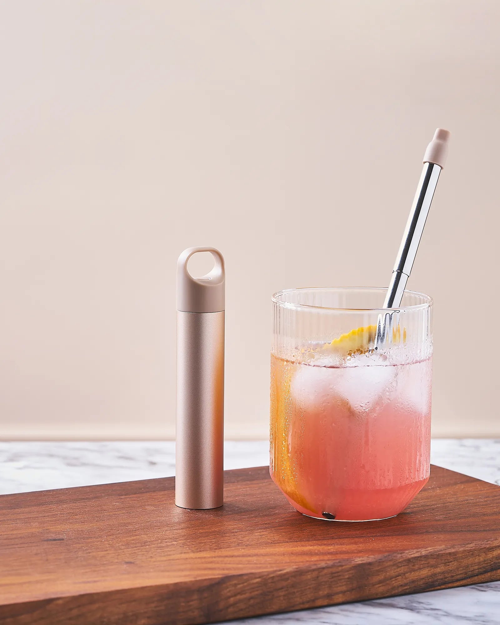 Słomka wielokrotnego użytku ze stali Lexon Nomaday UV Straw z nadrukiem - 8