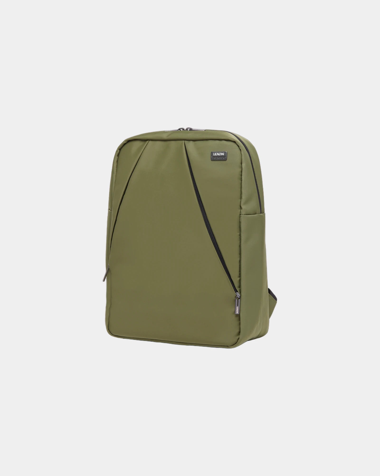 Plecak z PVC REACH Lexon Premium+ Slim z nadrukiem - Khaki