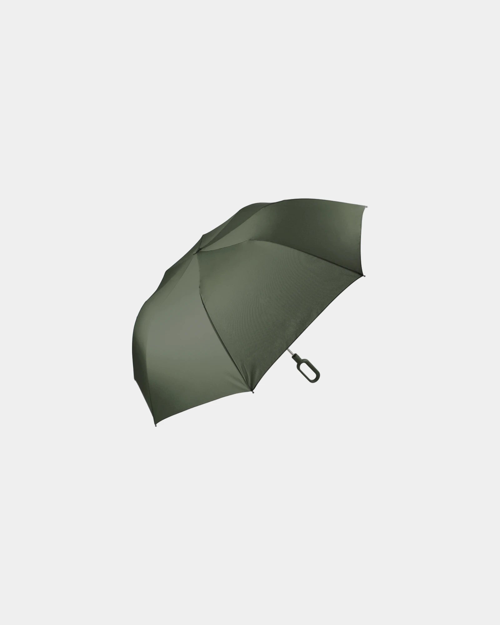 Parasolka składana rPET Lexon Mini Hook z nadrukiem - Khaki