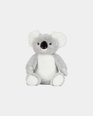 Maskotka pluszowa z poliestru z brzuszkiem do nadruku z nadrukiem - Koala
