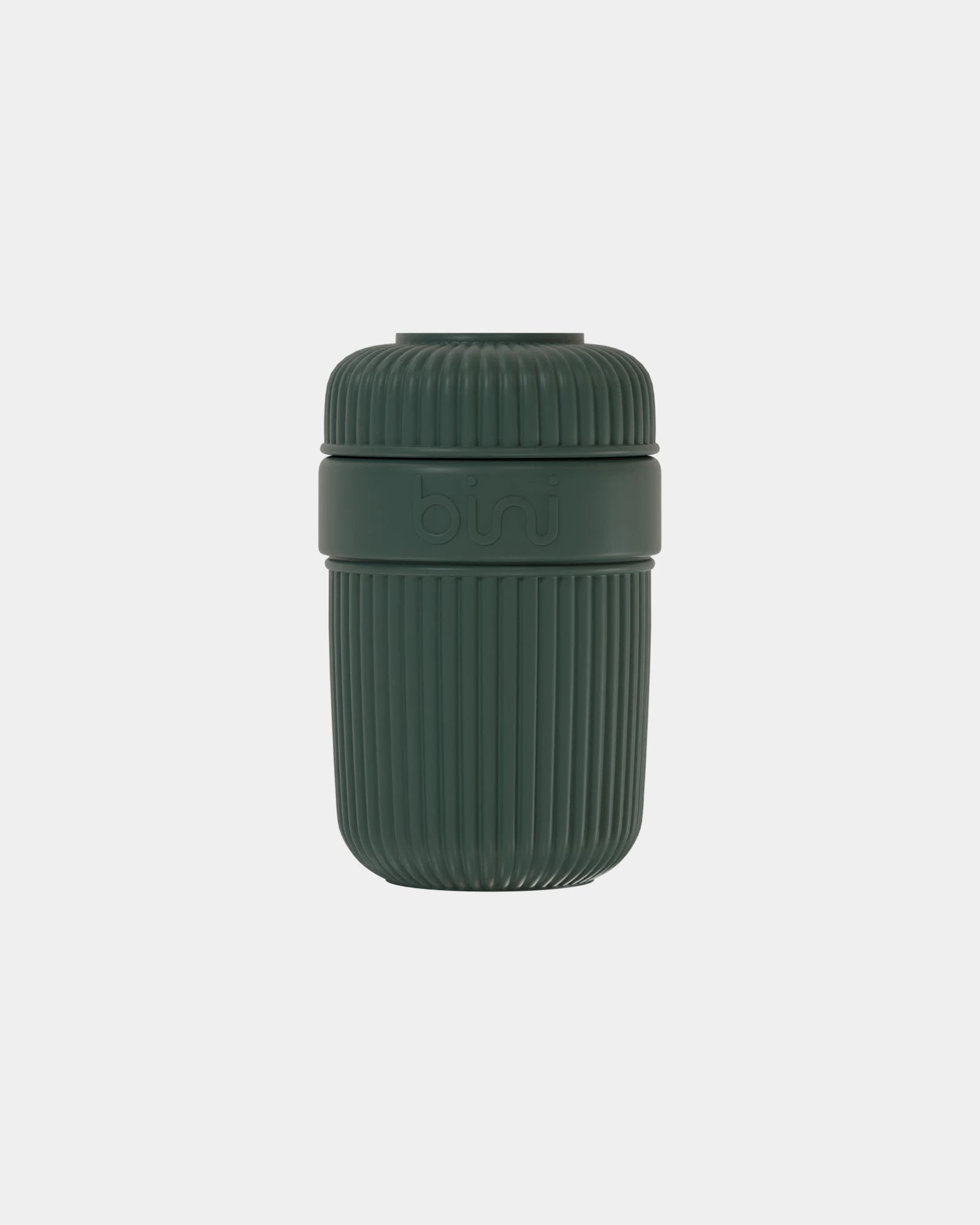 Kubek termiczny ekologiczny 350 ml z grawerem - Ciemnozielony
