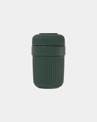 Kubek termiczny ekologiczny 350 ml z grawerem - Ciemnozielony
