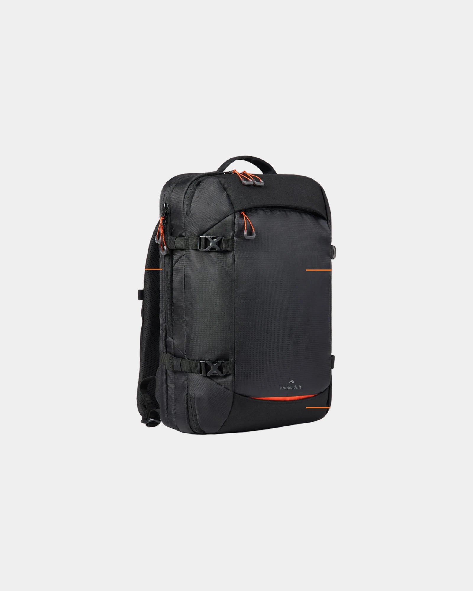 Plecak podróżny RCS 25L Nordic Drift z nadrukiem - 1