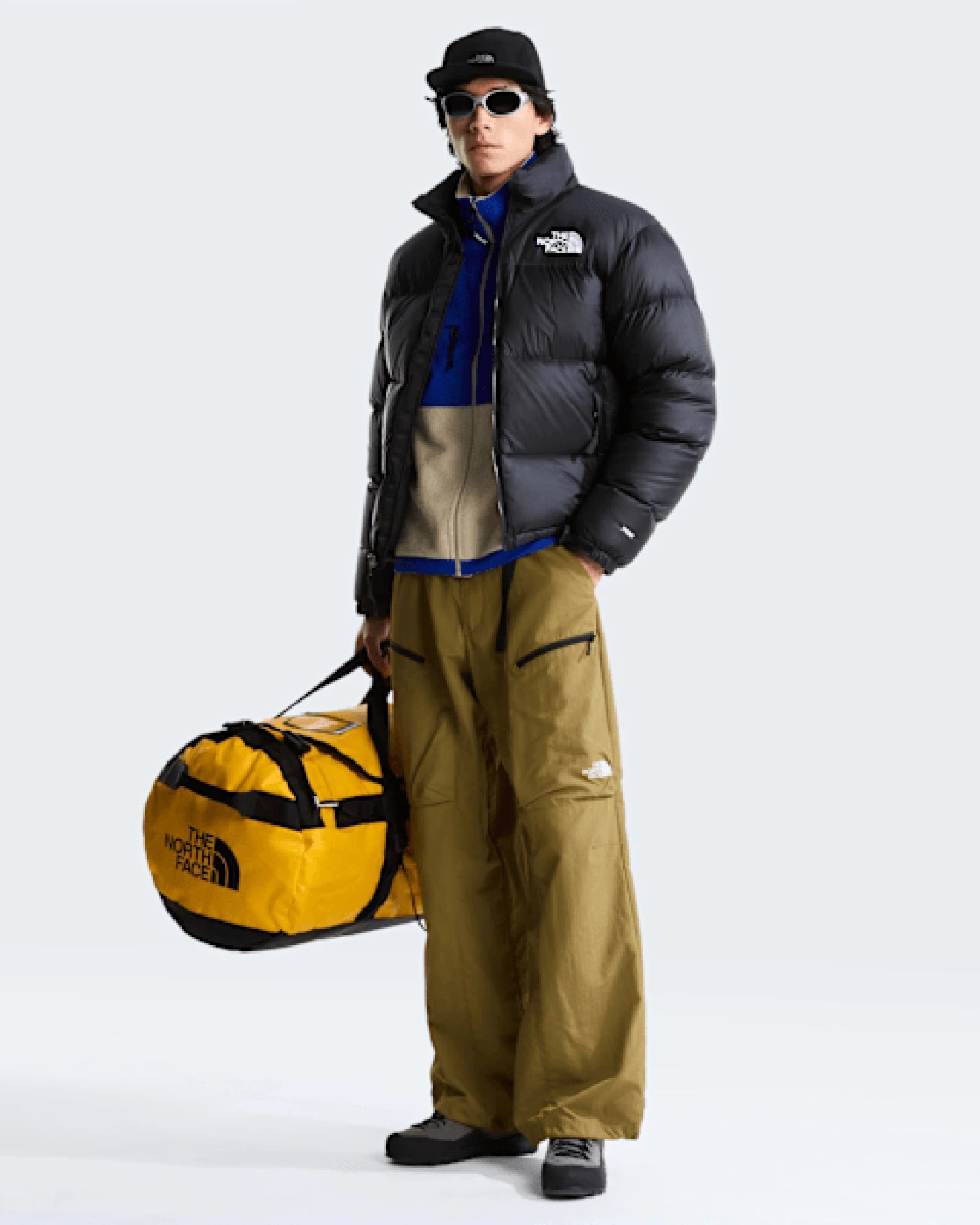 Torba podróżna ekologiczna The North Face Base Camp 95L z nadrukiem - 7