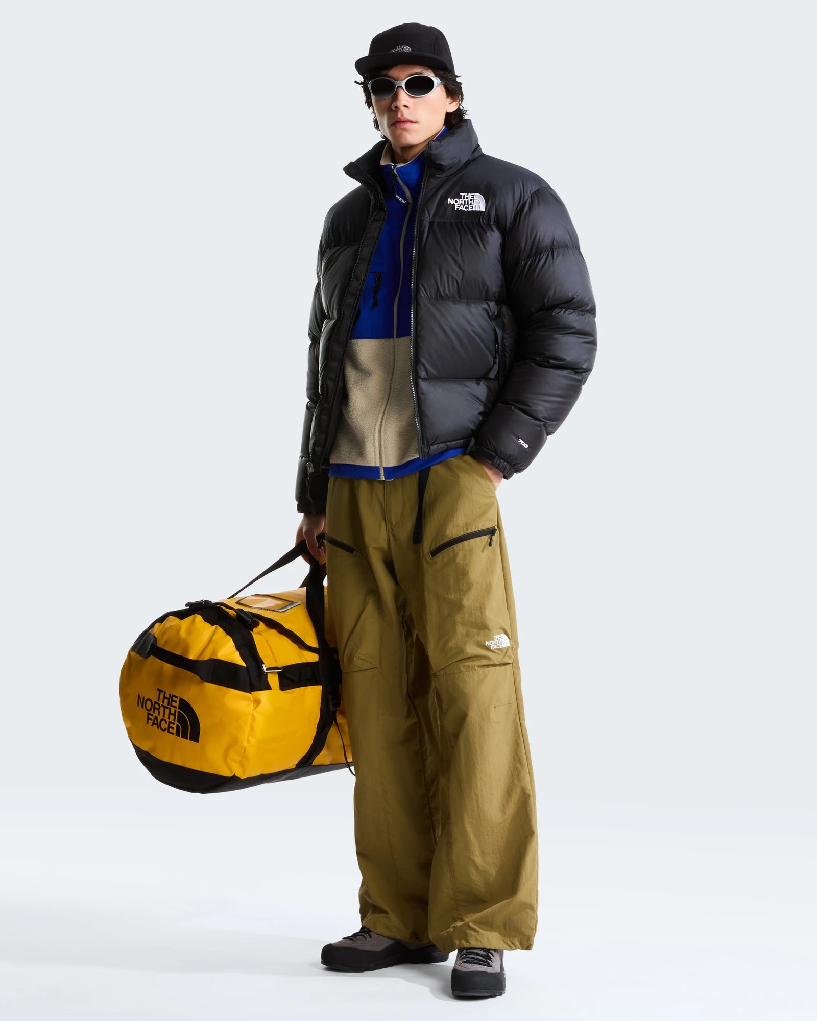 Torba podróżna ekologiczna The North Face Base Camp 95L z nadrukiem - 6