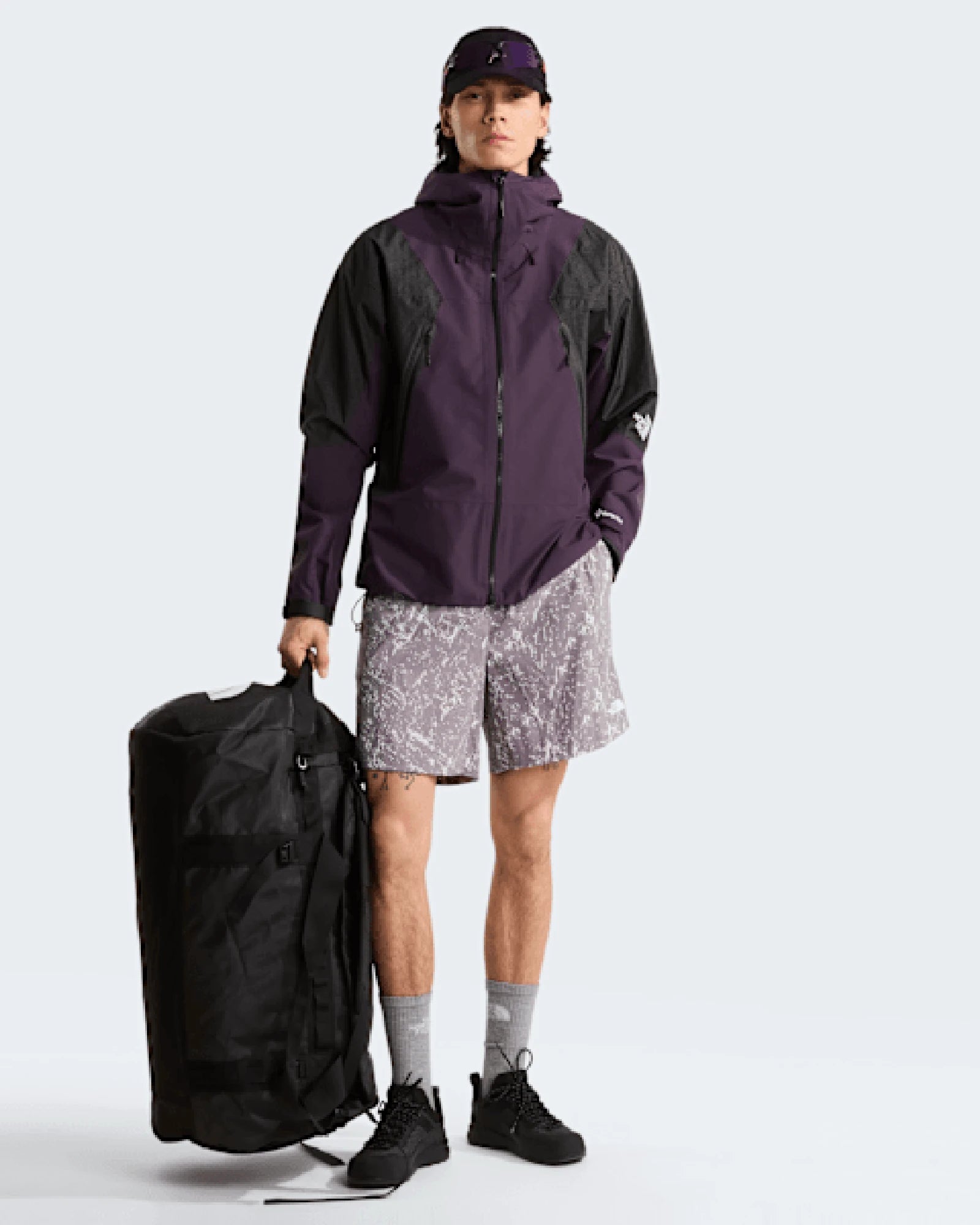 Torba podróżna ekologiczna The North Face Base Camp 95L z nadrukiem - 21