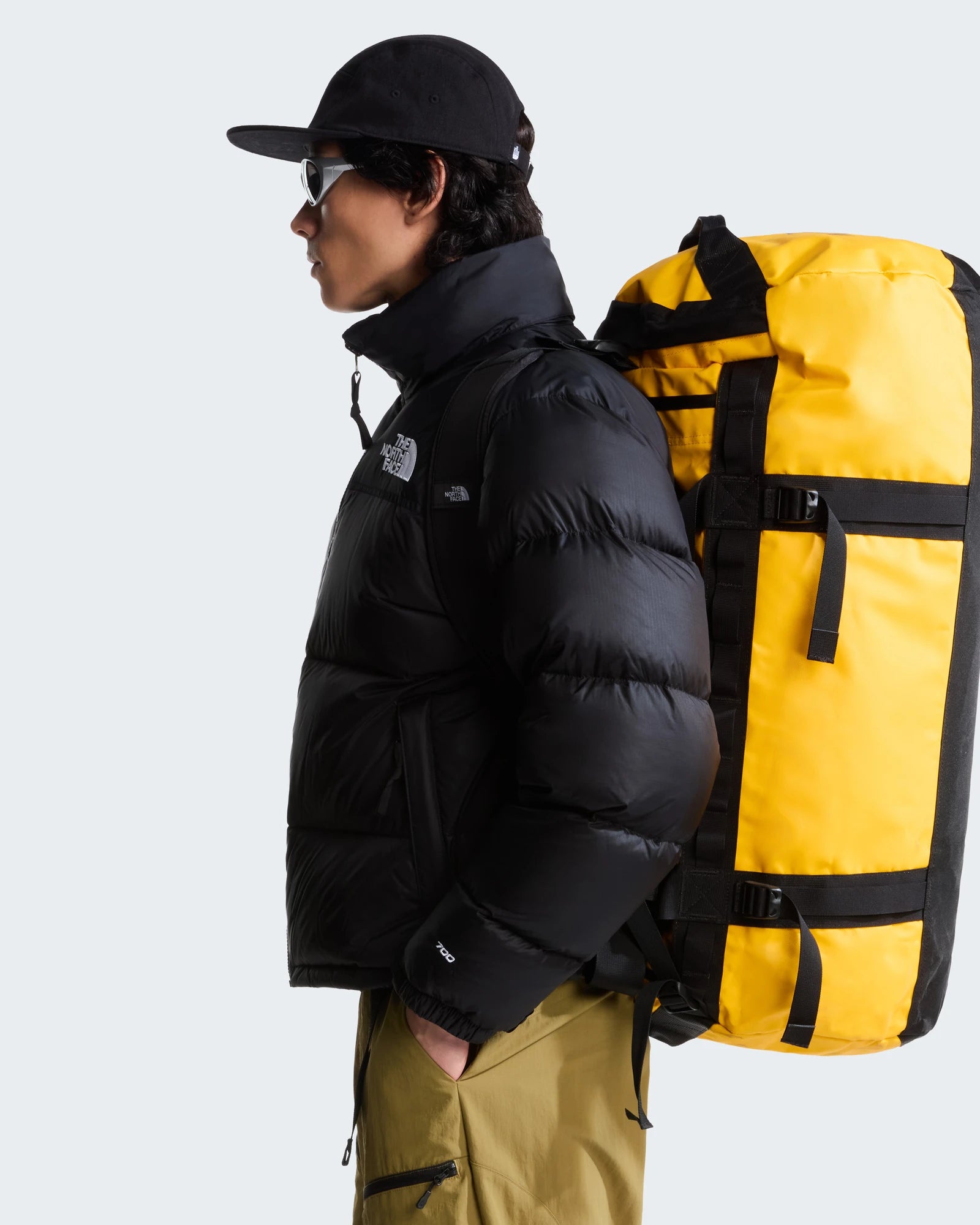 Torba podróżna ekologiczna The North Face Base Camp 95L z nadrukiem - 5