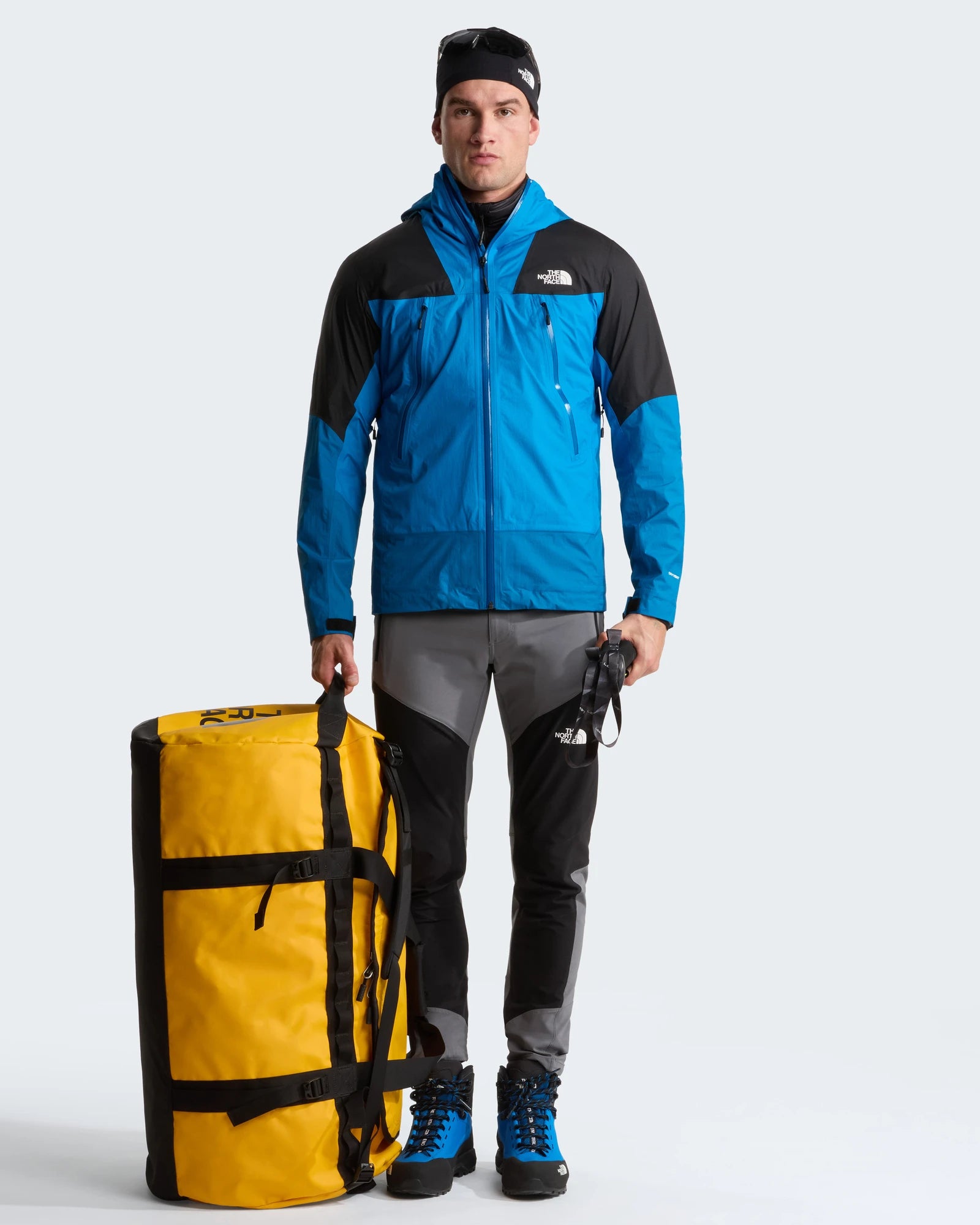 Torba podróżna z poliestru z recyklingu The North Face 132L z nadrukiem - 5
