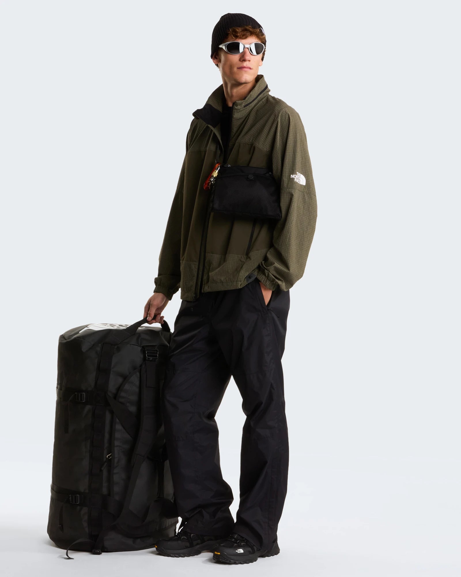 Torba podróżna z poliestru z recyklingu The North Face 132L z nadrukiem - 11