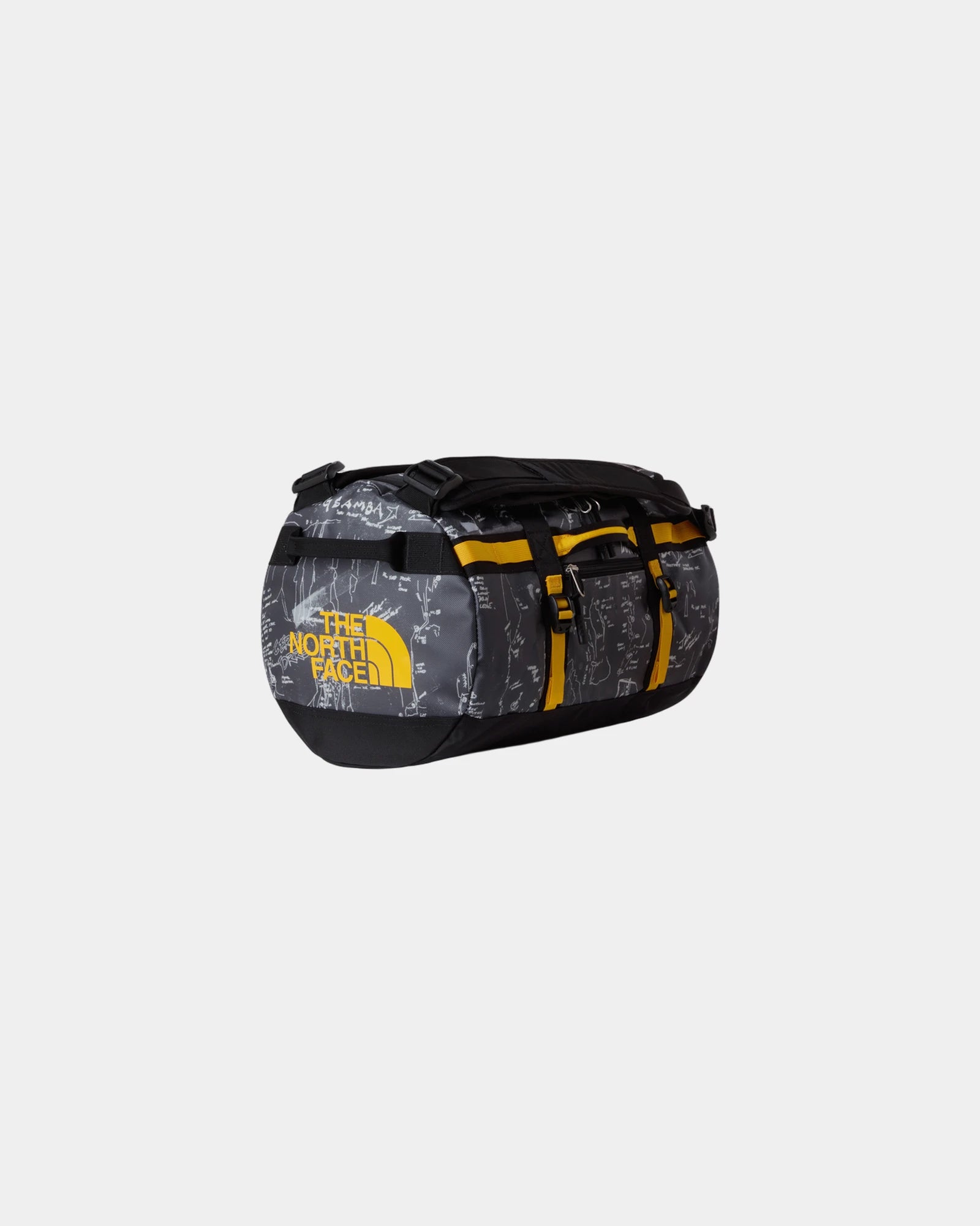 Torba podróżna The North Face Base Camp 31L z nadrukiem - Antracytowy szary Conrad Topos Print-Summit Gold