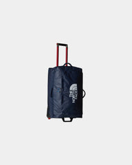 Torba podróżna z poliestru z recyklingu The North Face Base Camp z nadrukiem - Shady Blue-Summit Navy