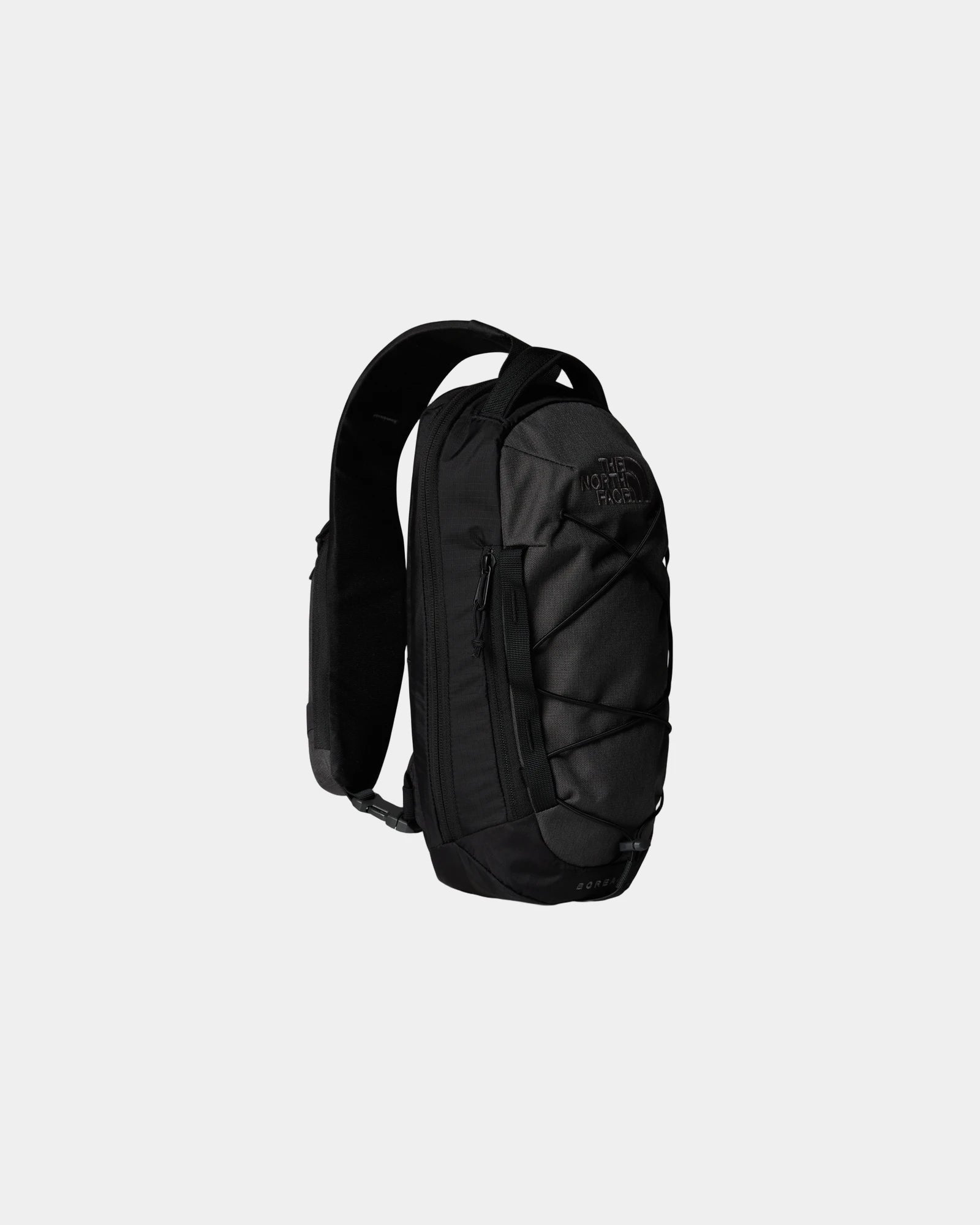 Nerka The North Face Borealis 6L z recyklingu z nadrukiem - Asfaltowy Jasnoszary Melanż-Czarny
