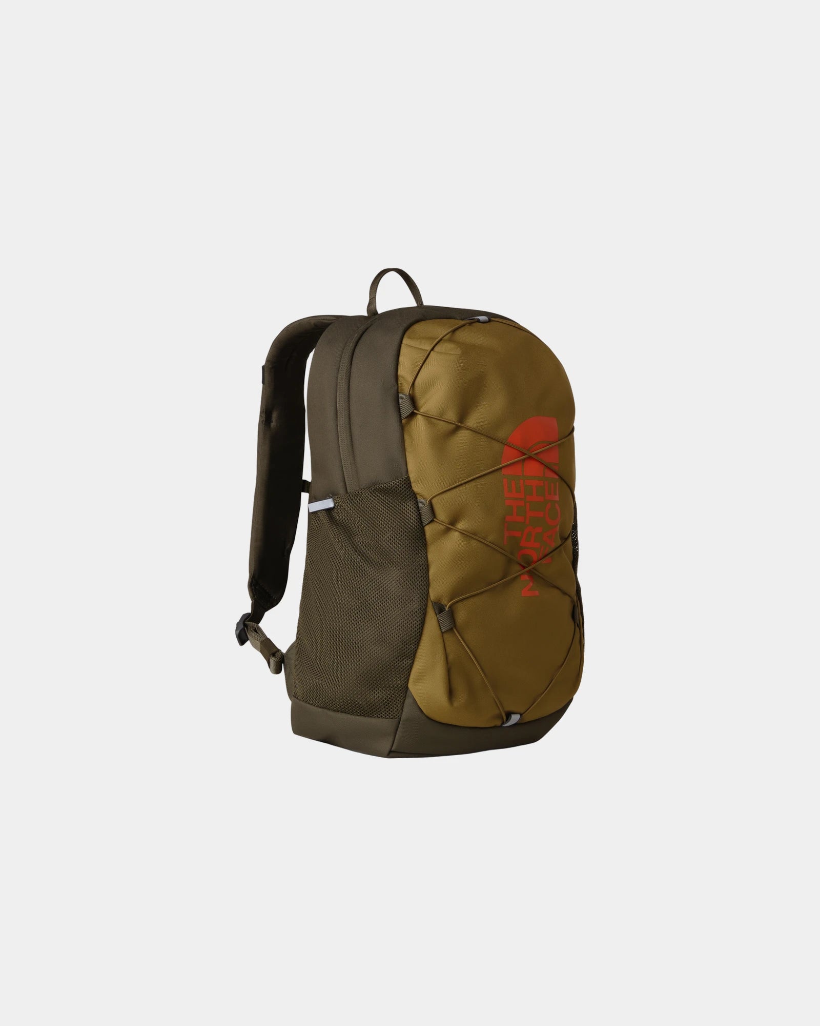 Plecak z poliestru z recyklingu The North Face Jester z nadrukiem - Cedar-New Taupe Green-Lava Red