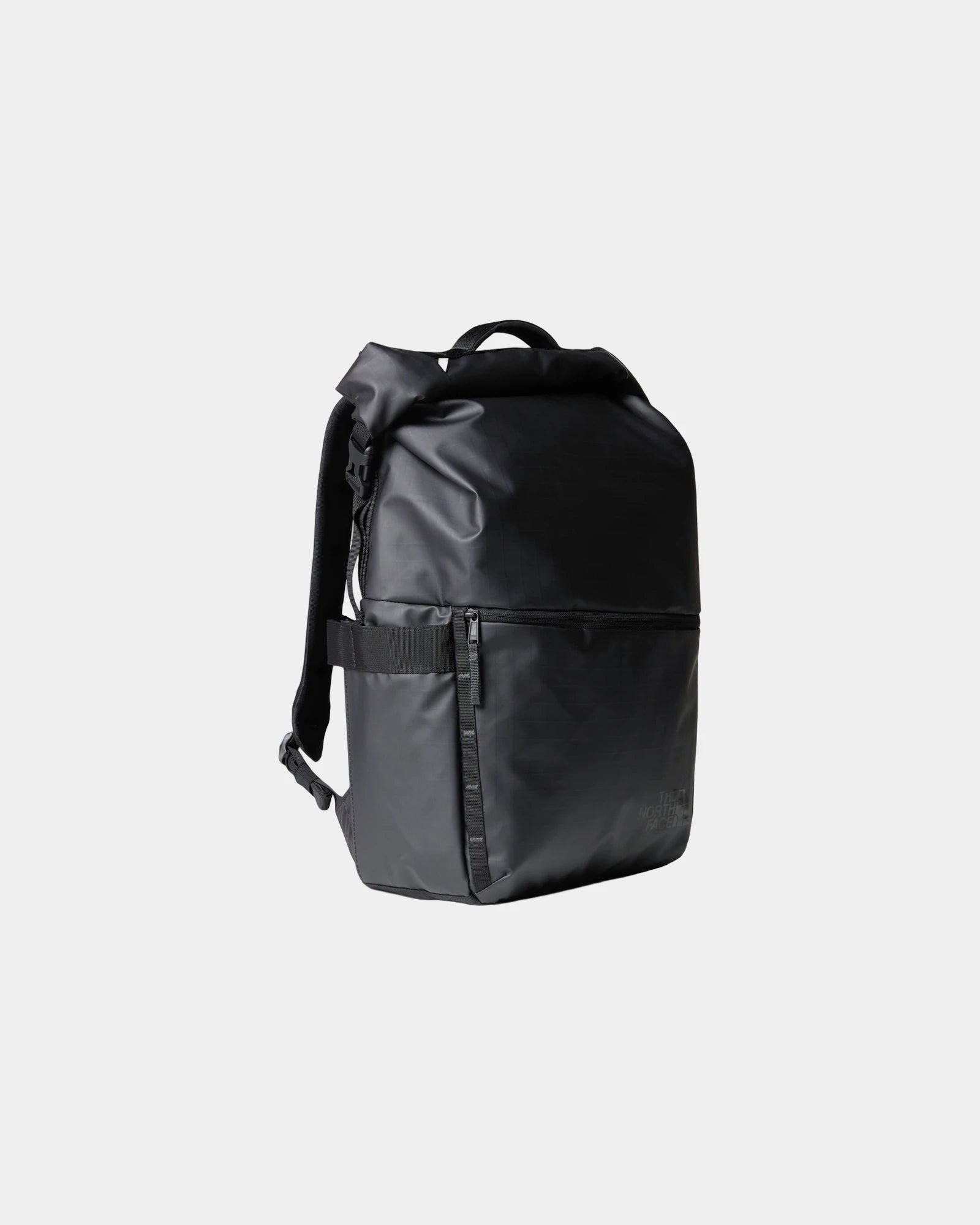 Plecak z recyklingu The North Face Voyager 25 l z nadrukiem - Czarny-Asphalt Grey