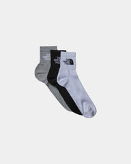 Skarpetki amortyzowane The North Face Multi Sport z nadrukiem - Czarny mix