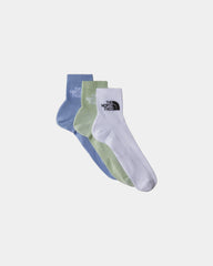 Skarpetki amortyzowane The North Face Multi Sport z nadrukiem - Biały-Misty Sage-Steel Blue
