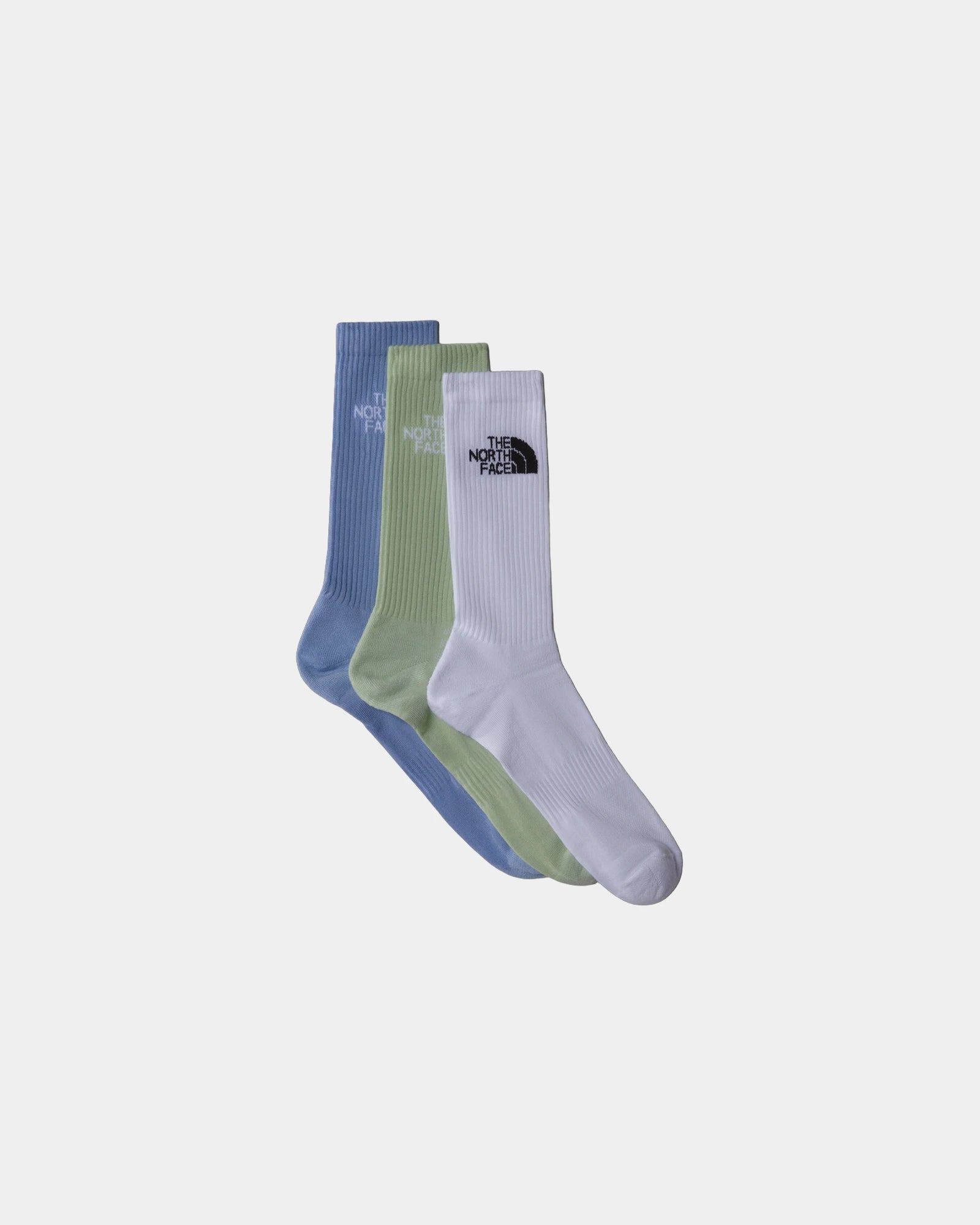 Skarpety sportowe The North Face Multi Sport z nadrukiem - Biały-Misty Sage-Steel Blue