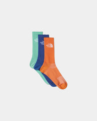 Skarpety sportowe The North Face Multi Sport z nadrukiem - Papaya-Bright Foam-Indigo Plum
