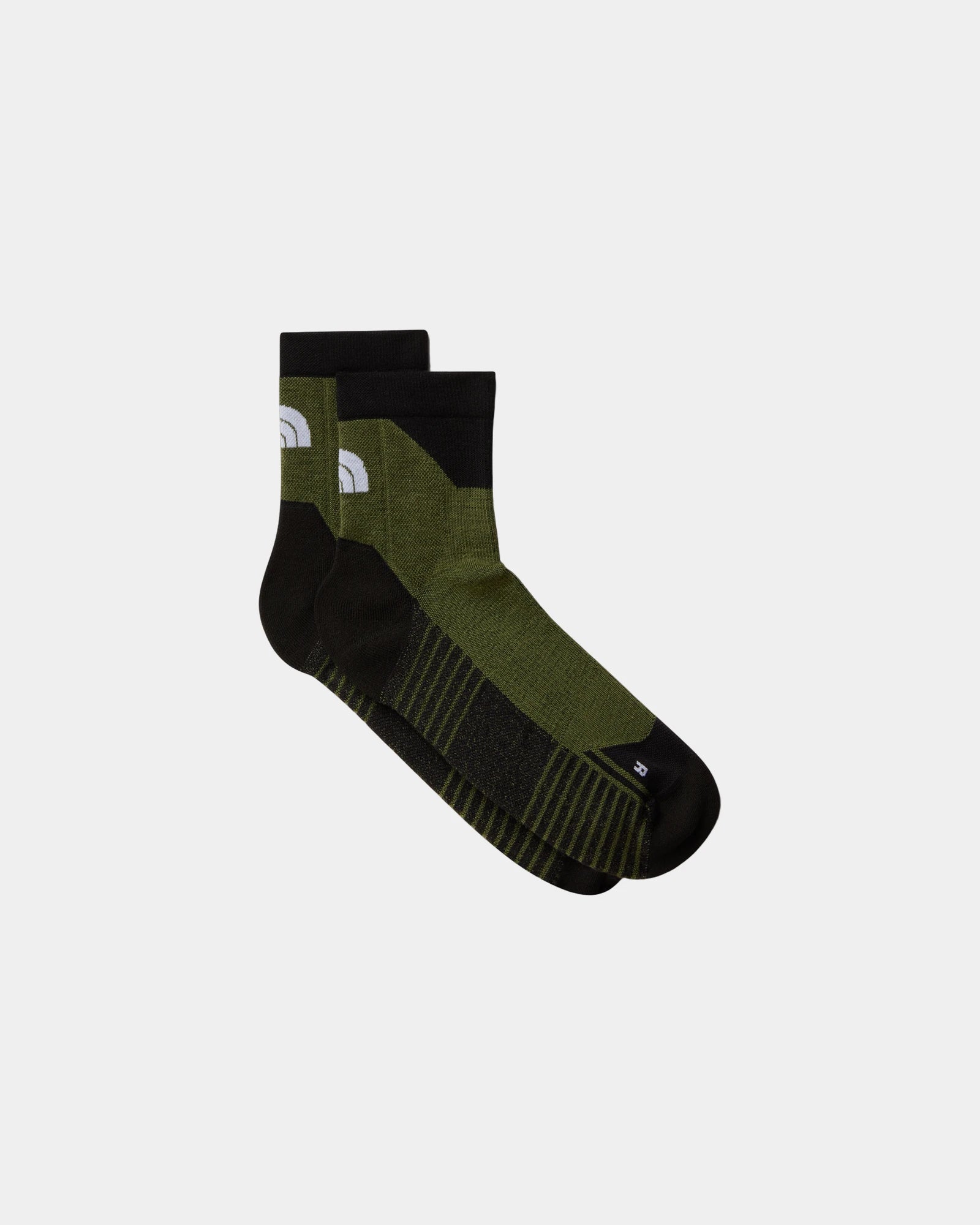 Skarpety trekkingowe niskie The North Face z nadrukiem - Bark Mist-Woodland Green-Czarny