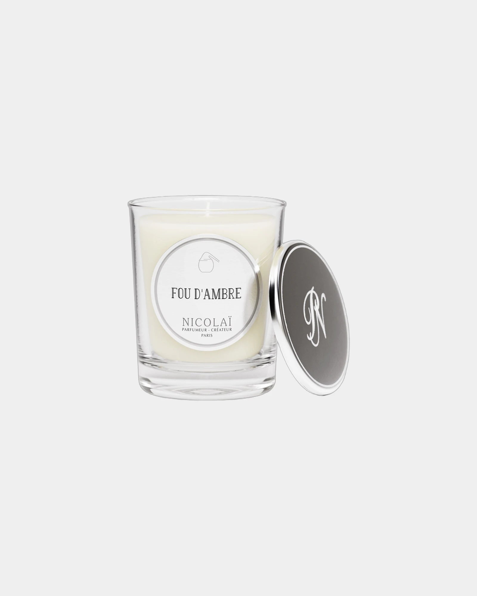 Bougie parfumée 190g Nicolaï Havane à personnaliser - Fou d'Ambre