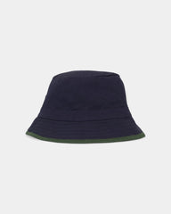 Dwustronny kapelusz bucket z nadrukiem - 1