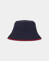 Dwustronny kapelusz bucket z nadrukiem - 7