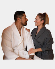 Szlafrok frotte z bawełny 230 g/m² z nadrukiem - 1