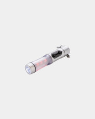 Lampa awaryjna srebrna ABS LED z nadrukiem - Srebrny