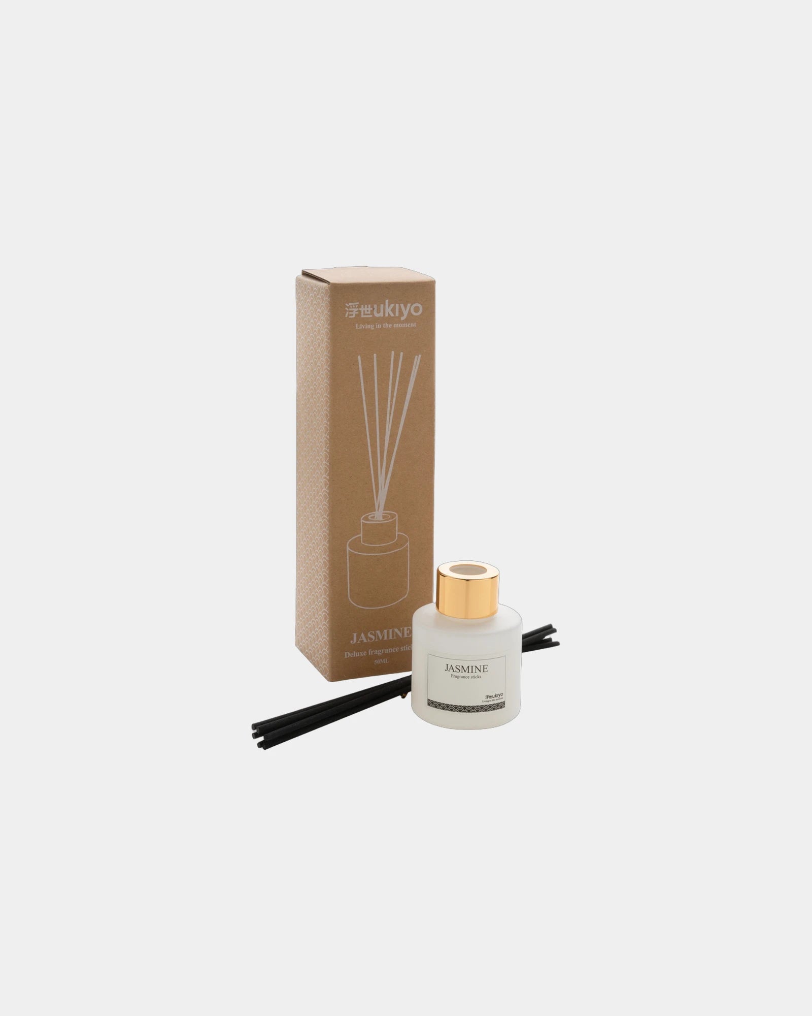 Dyfuzor zapachowy szklany 50 ml Ukiyo z nadrukiem - 4