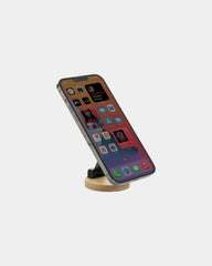 Podstawka pod telefon z plastiku RCS i bambusa z nadrukiem - 2