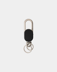 Brelok Keyfinder z lokalizacją GPS USB-C z nadrukiem - Czarny