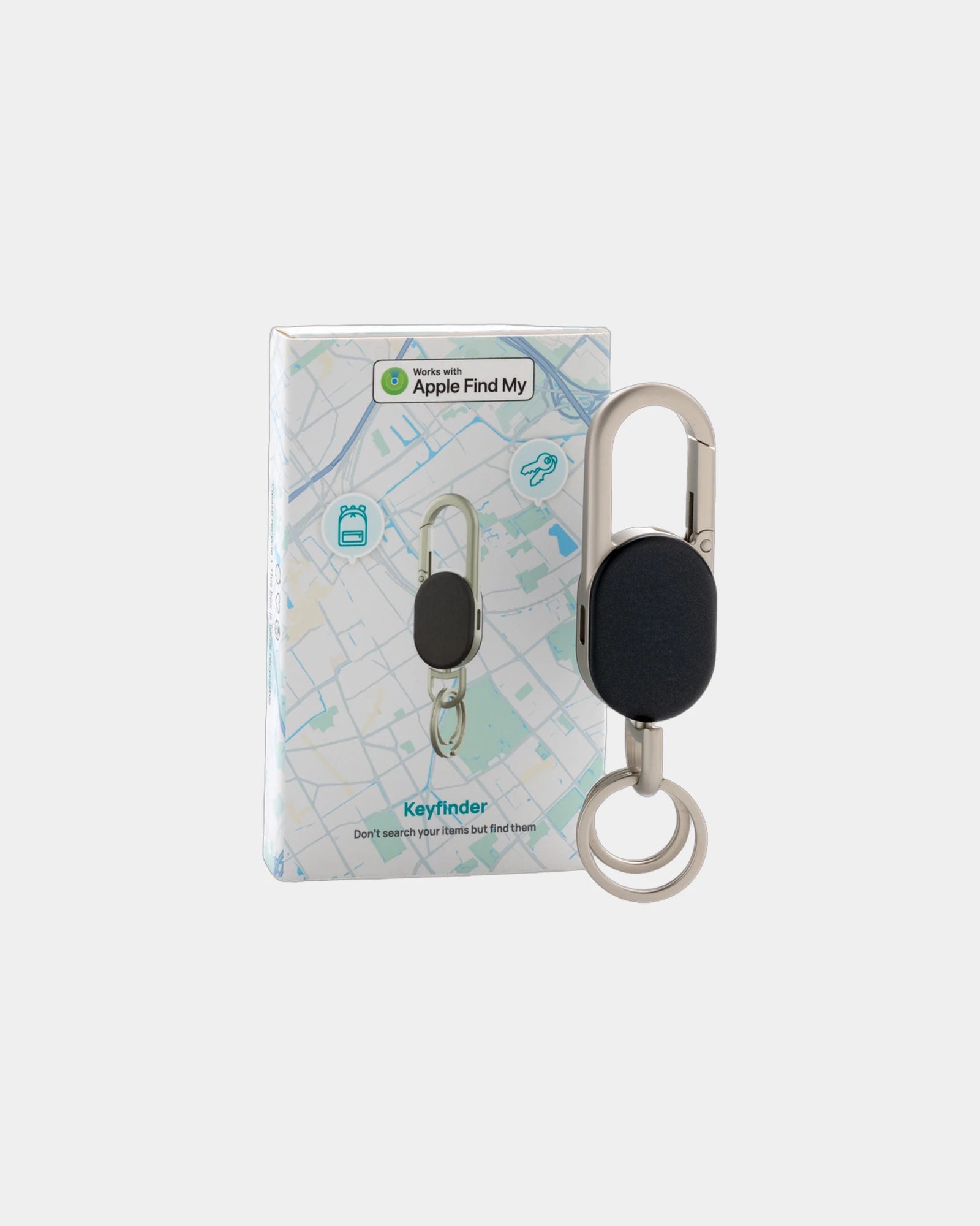 Brelok Keyfinder z lokalizacją GPS USB-C z nadrukiem - 2
