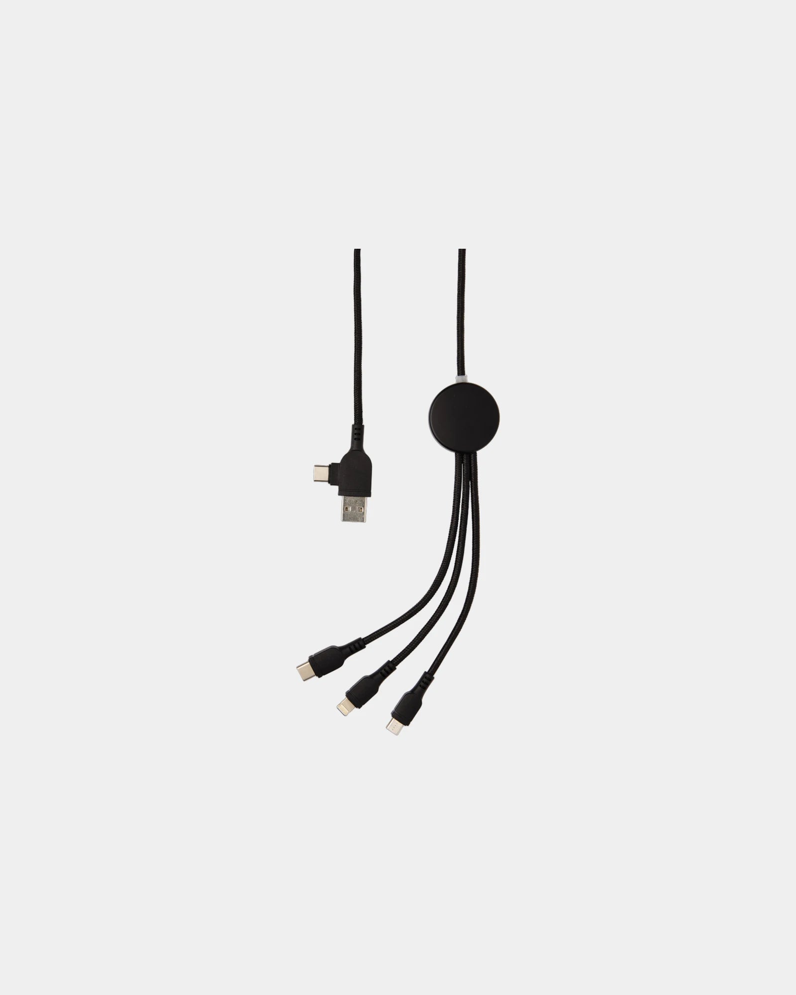 Świecący kabel 6 w 1 ze złączami z nadrukiem - 5