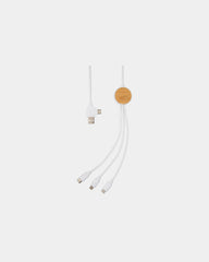 Kabel do ładowania 6 w 1 z plastiku z recyklingu z nadrukiem - 2
