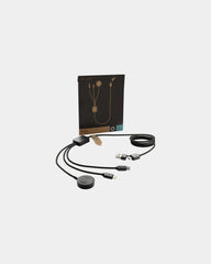 Kabel 6 w 1 z rPET RCS Terra z nadrukiem - 1