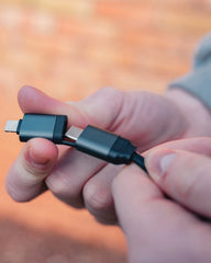 Kabel rozwijany 60W 6w1 z aluminium z recyklingu z nadrukiem - 8