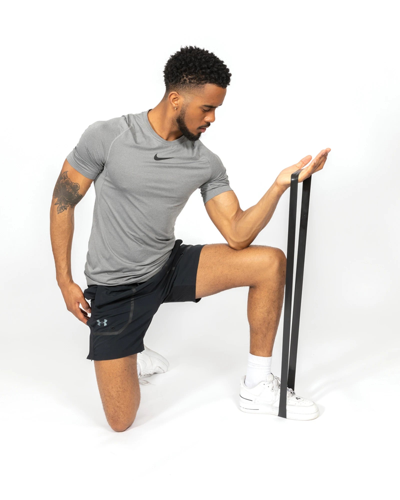 Gumy fitness TPE x4 w etui z nadrukiem - 3
